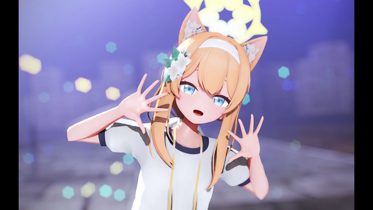 【Blue Archive MMD／4K／60FPS】Iochi Mari【LOVE SONG】