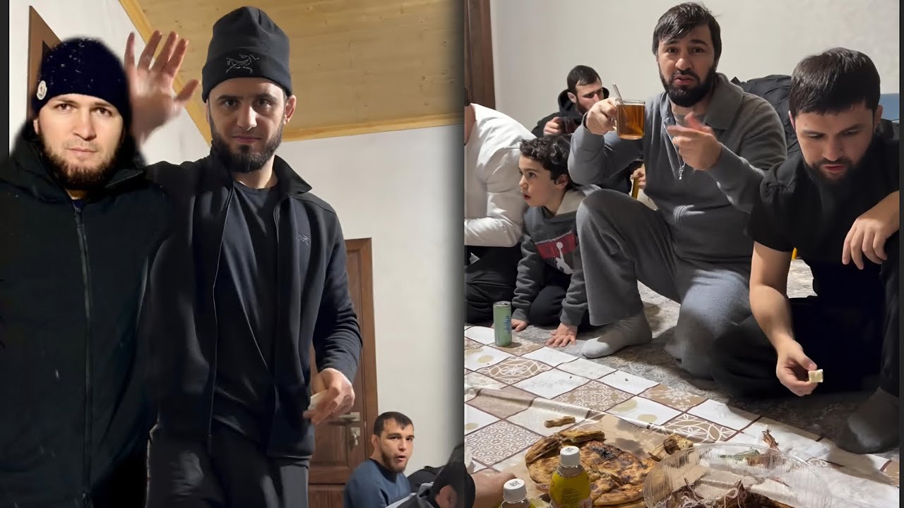 Ramadan life with Khabib, Islam, Zubaira & Team❄️