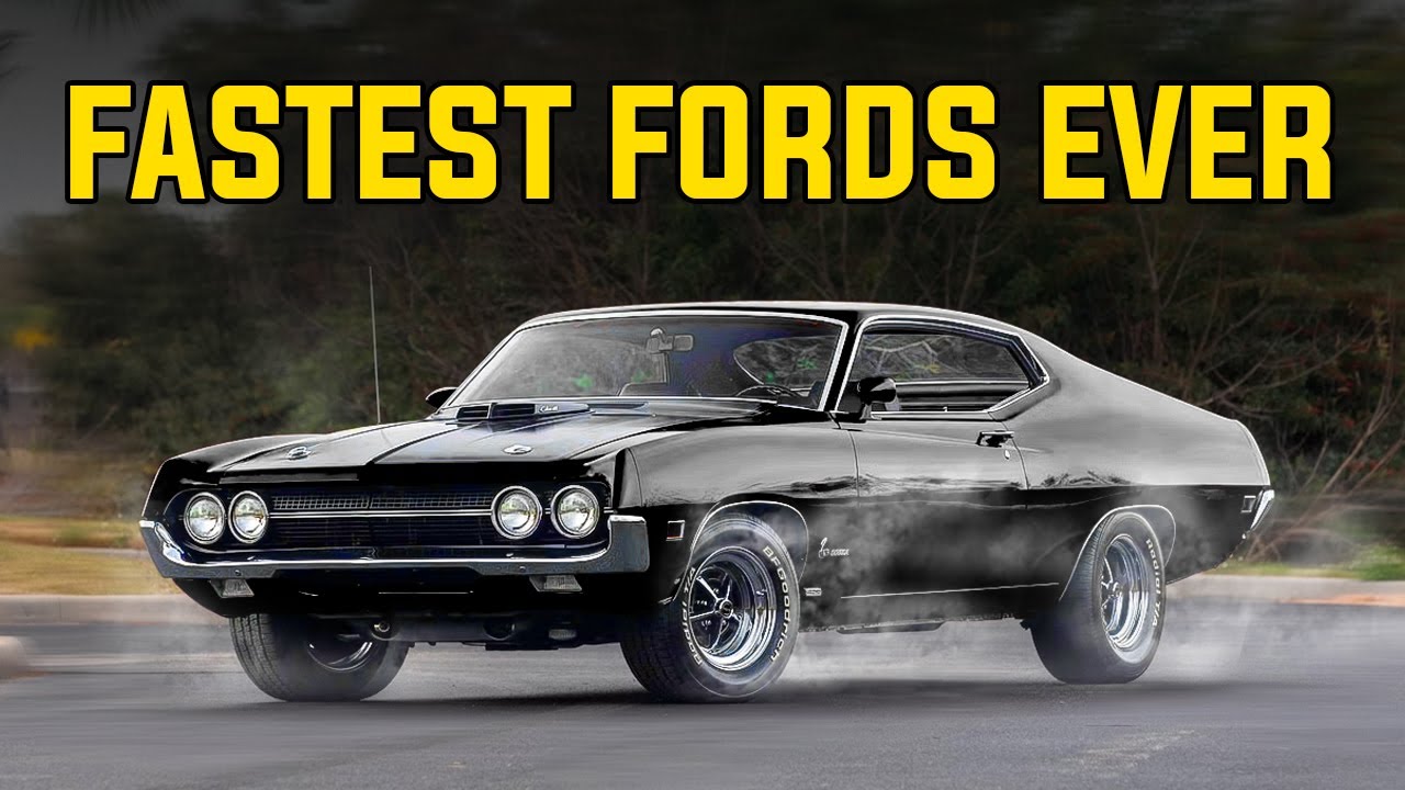 10 самых быстрых маслкаров в истории Ford!