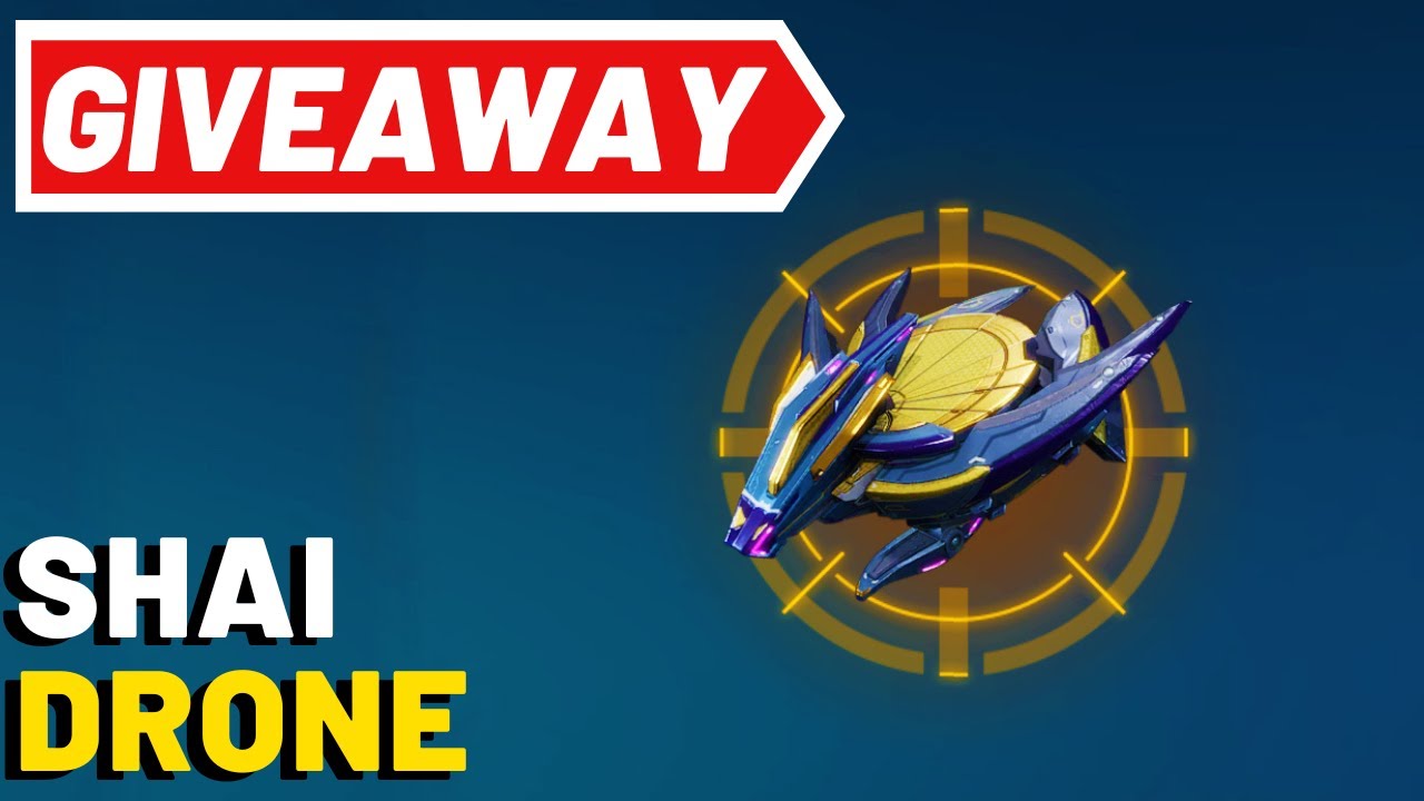 Small Giveaway with 3 Shai Drones in War Robots - #WRwinShai