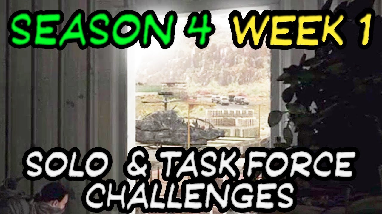 Solo & Task Force Challenges for Season 4 Week 1 🞔 Ghost Recon Wildlands 🞔 Community Designed