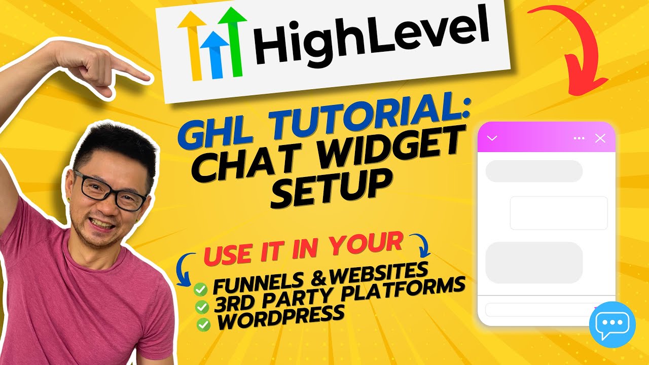 GoHighLevel Tutorial: Chat Widget Setup & Installation