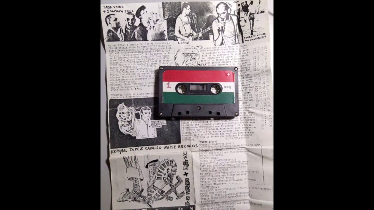 O Con N'oi O Contro Di N'oi - 1985 Italian oi! comp. cassette