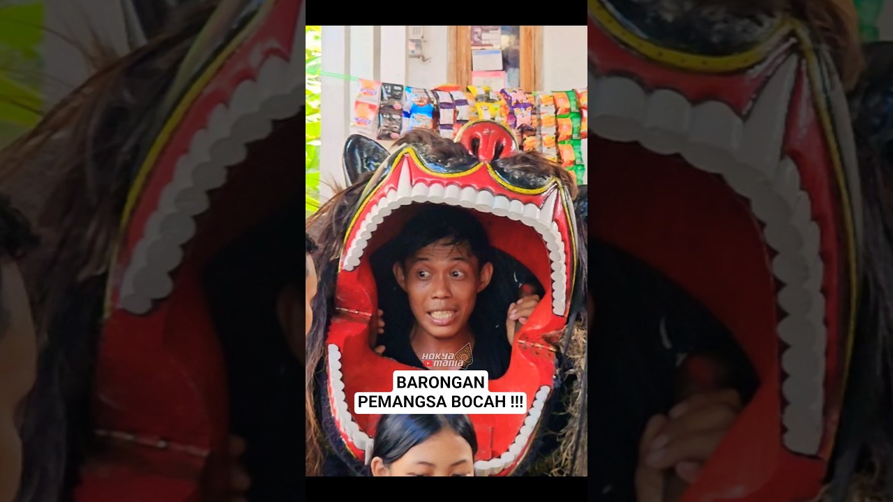 Ini dia sosok dibalik barongan pemangsa bocah !! #singobarong #barongankendal NWB #ngestiwargobudoyo