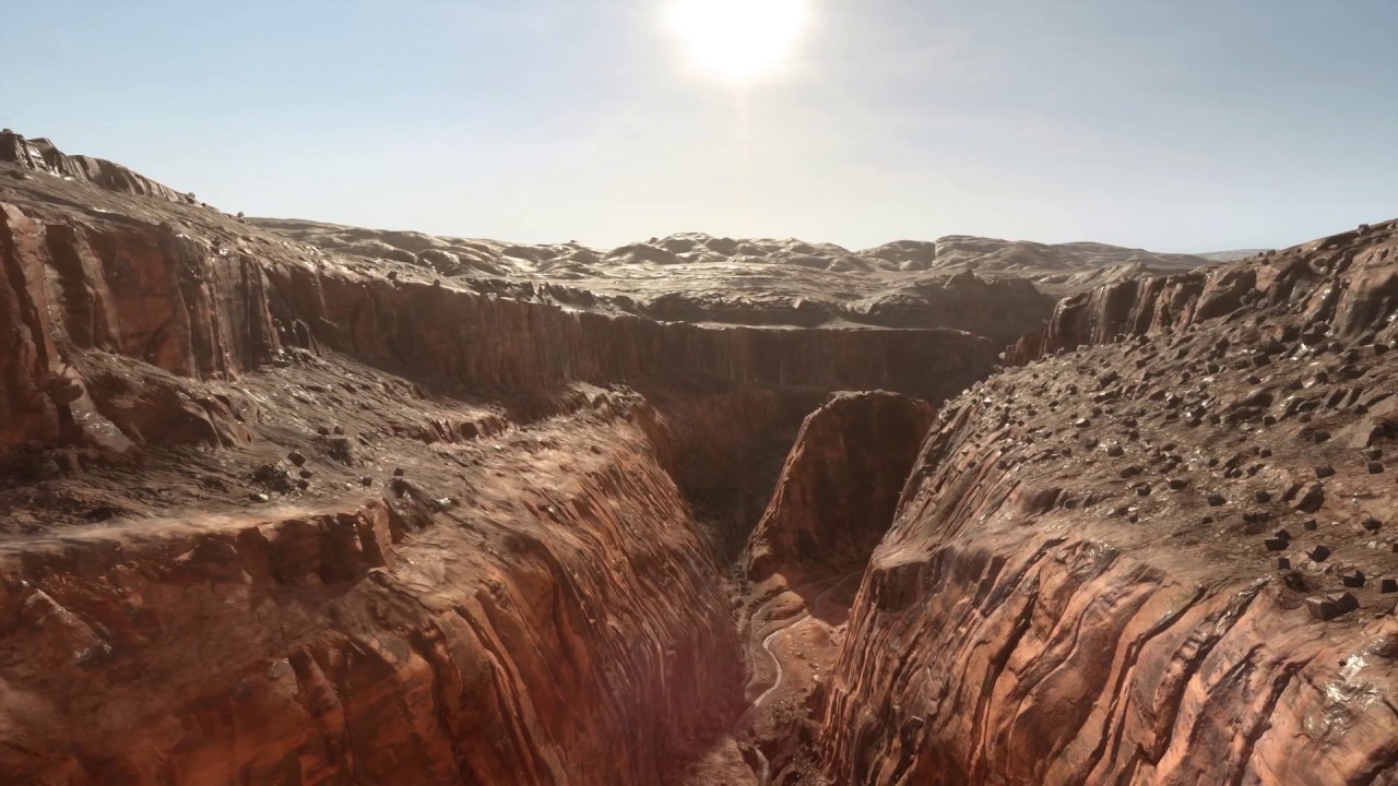 Star Wars Battlefront - Tatooine Desert Ambience with Battle Sounds (4K, 60fps)