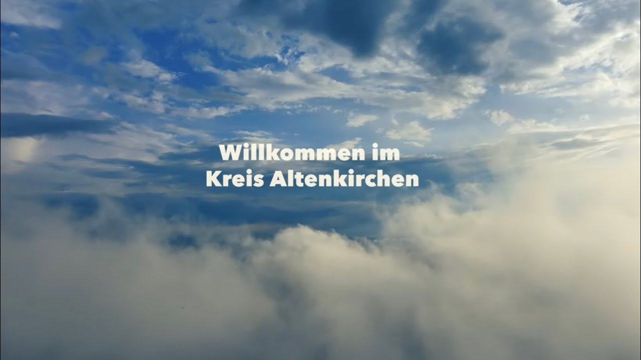 Der Kreis Altenkirchen von oben
