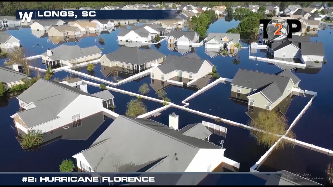 Top Weather Events of 2018 - #2 Hurricane Florence
