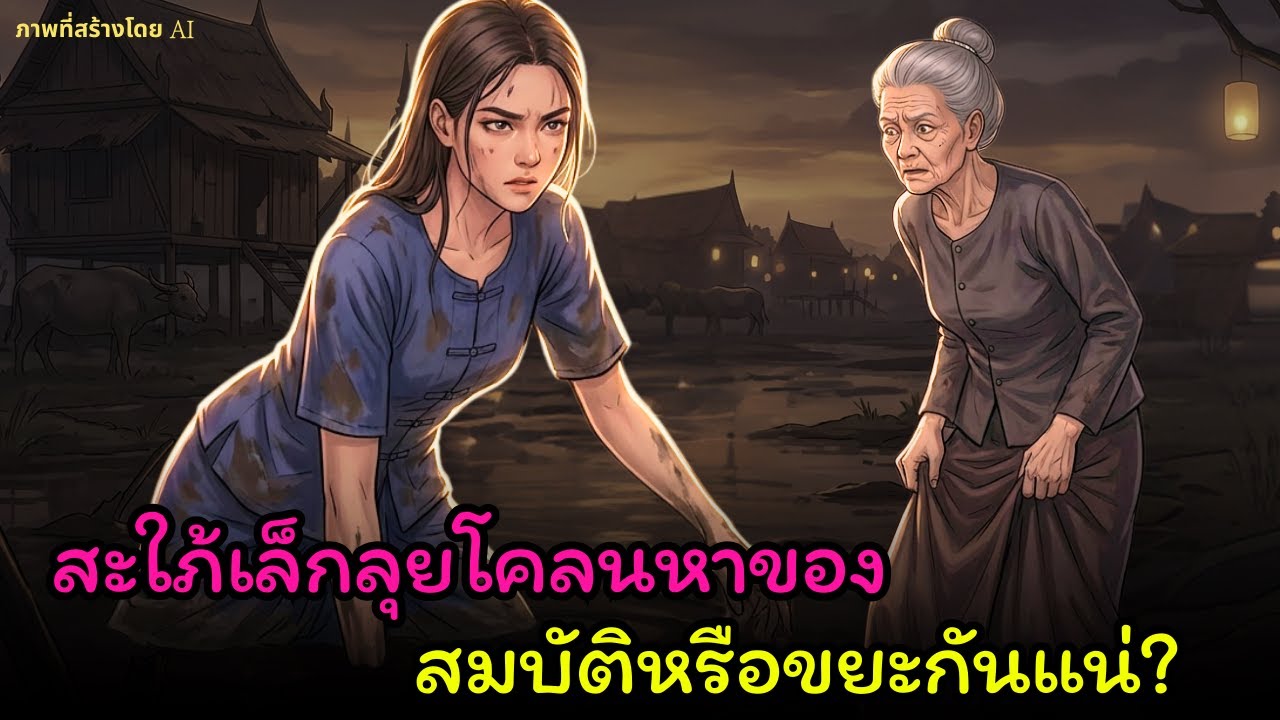 [นิทานพื้นบ้าน]สะใภ้กตัญญูกับกองมูลควาย: บทพิสูจน์ค่าของคน