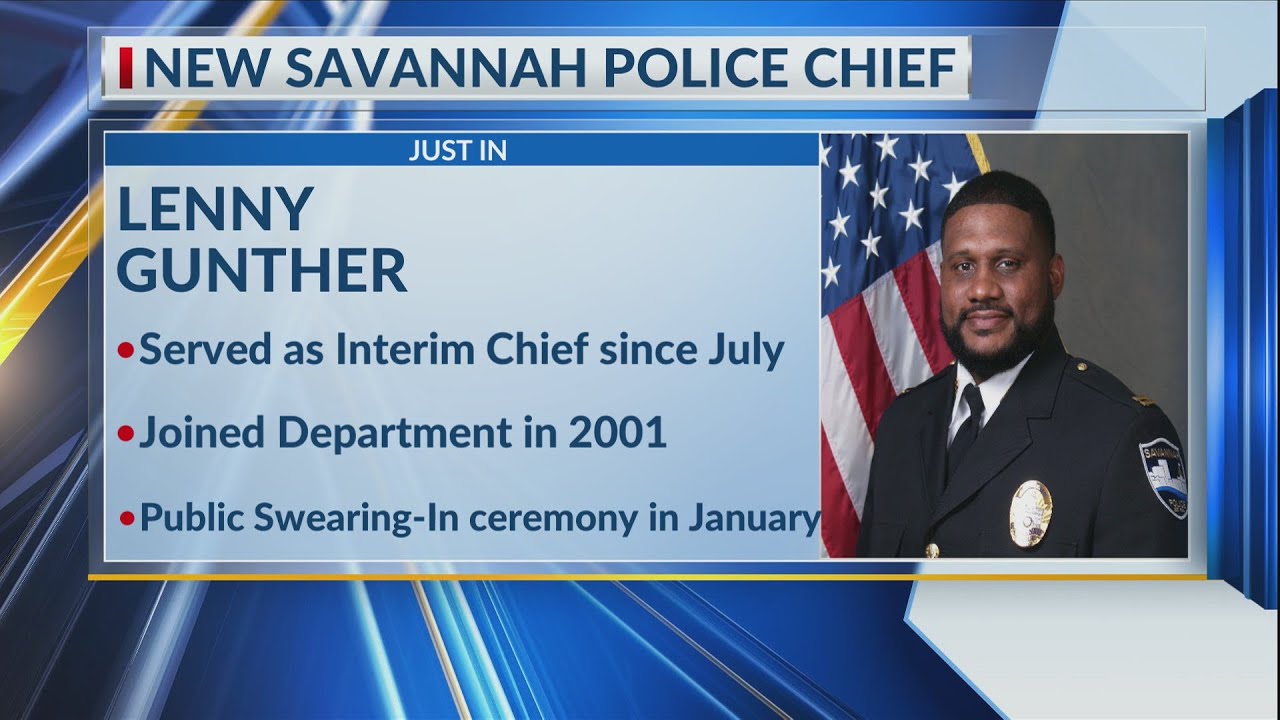 Savannah's interim police chief gets the permanent job