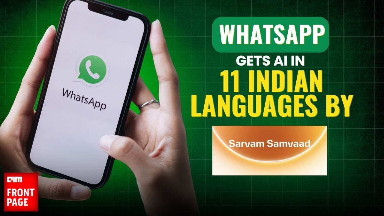 Sarvam Unveils Samvaad: India’s First Multilingual AI Agents on WhatsApp