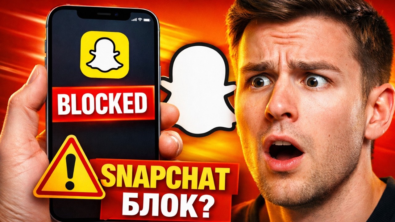 Как обойти блокировку Snapchat на Iphone 2026