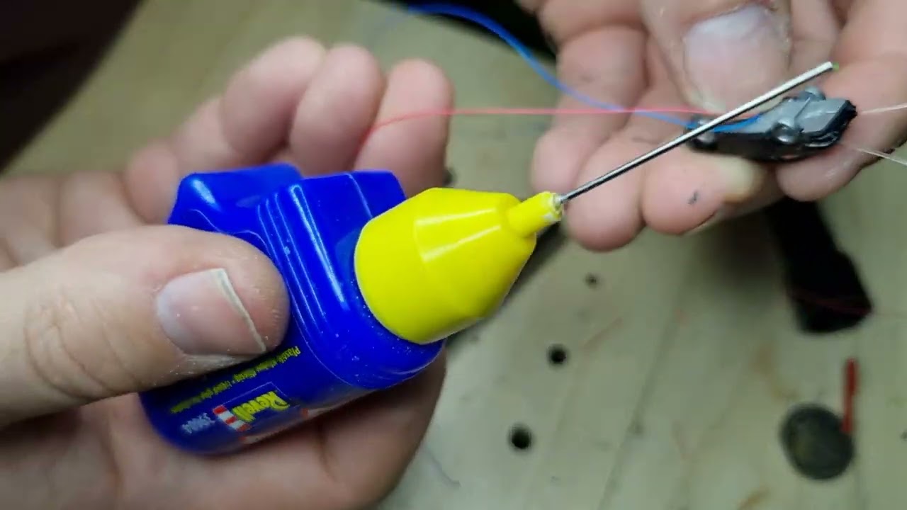 Tutorial 02   2-2  Beleuchtung Wiking Porsche Spur N 1:160  mit Lichtleiter/ Glasfaser.