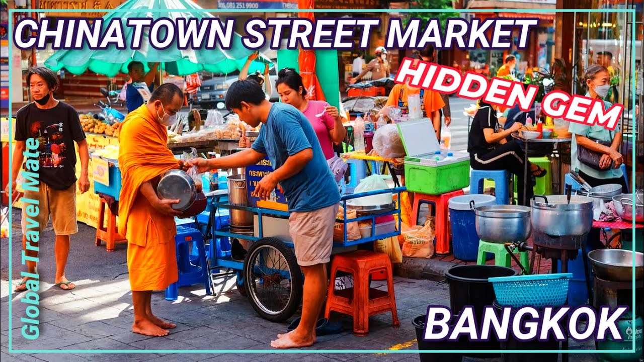 BANGKOK'S HIDDEN GEM Chinatown Street Market 🇹🇭 Thailand