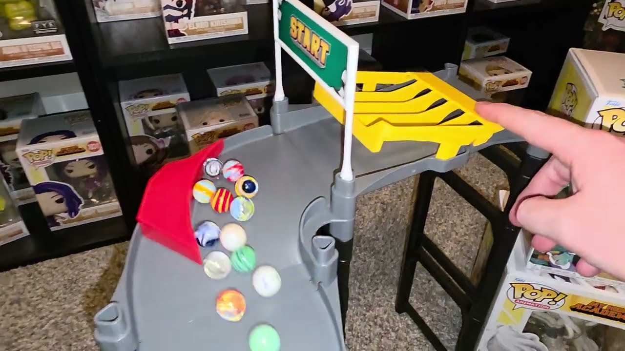 MARBLE ASMR RACING - MARBLE ELIMINATION TOURNAMENT EP. 2 - SHORT & SLOW LAYOUT
