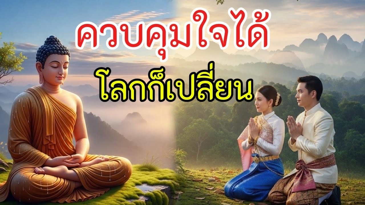 เราควบคุมโลกไม่ได้...แต่ควบคุม “ใจ” ได้หรือยัง?#ใจสงบเพราะพบธรรม#ธรรมะสอนใจ#รักษาใจด้วยธรรมะ