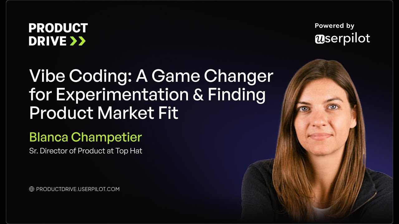 Blanca Champetier - Vibe Coding: A Game Changer for Experimentation and Finding Product Market Fit