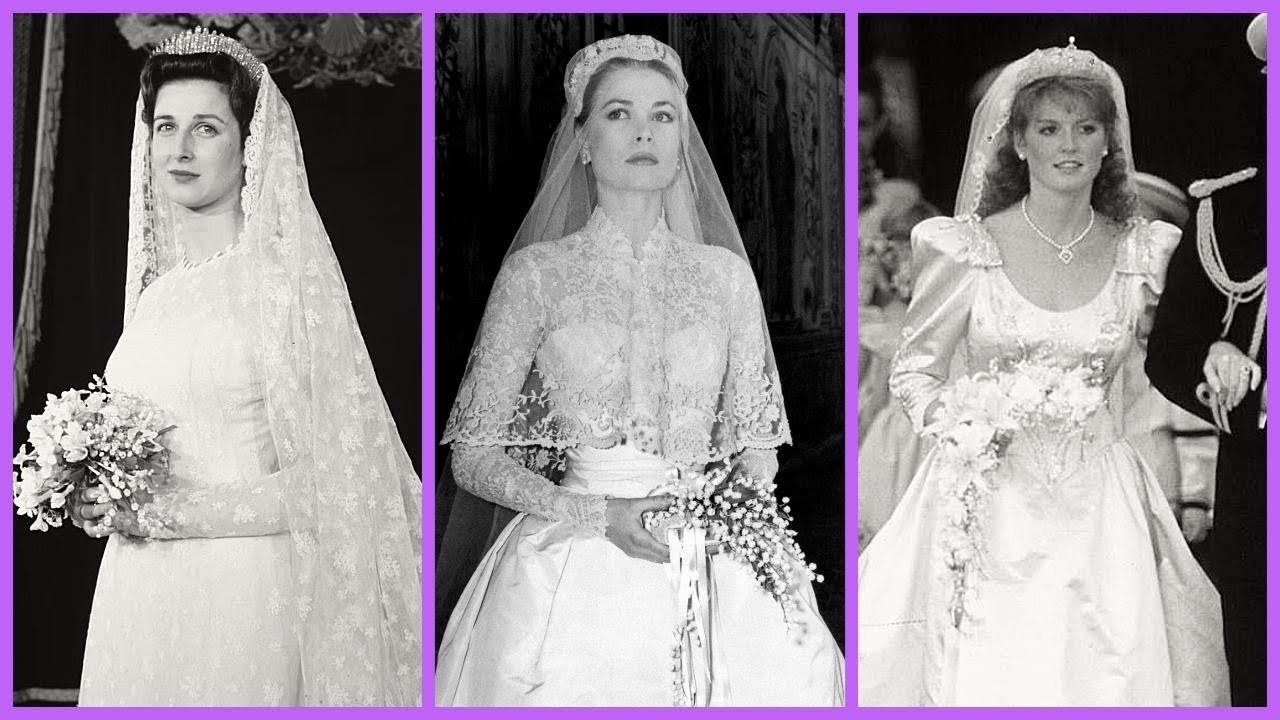 Top 15 Most Beautiful Royal Wedding Dresses! (1950s–1990s)