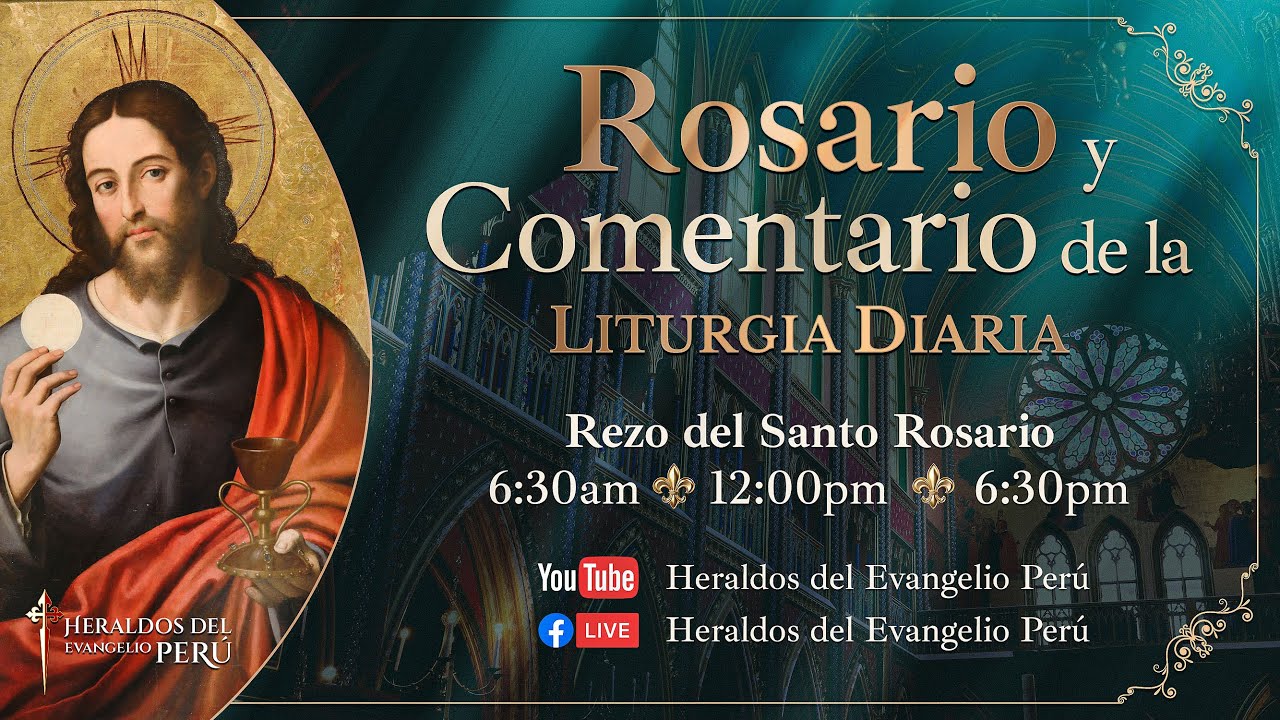 REZO del ROSARIO y Comentario de la Liturgia | Misterios Luminosos Jueves 22 de Enero