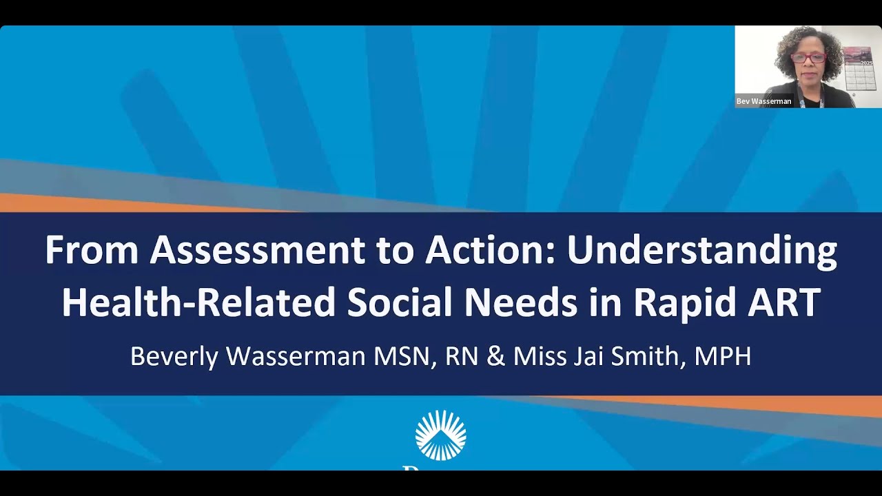 From Assessment to Action: Understanding Health-Related Social Needs in Rapid ART