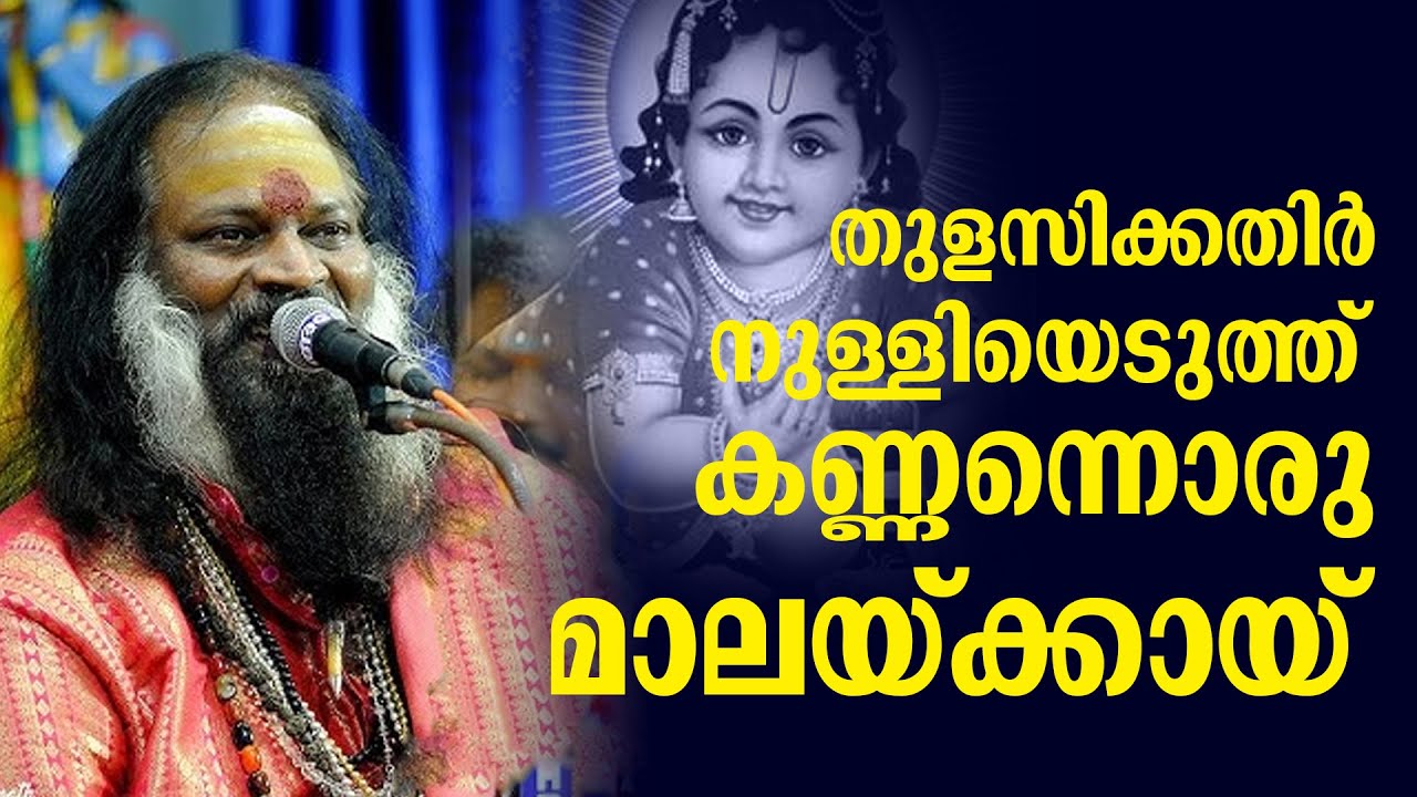 തുളസിക്കതിർ നുള്ളിയെടുത്ത് കണ്ണന്നൊരു മാലയ്ക്കായ് || kKANNAN G NATH
