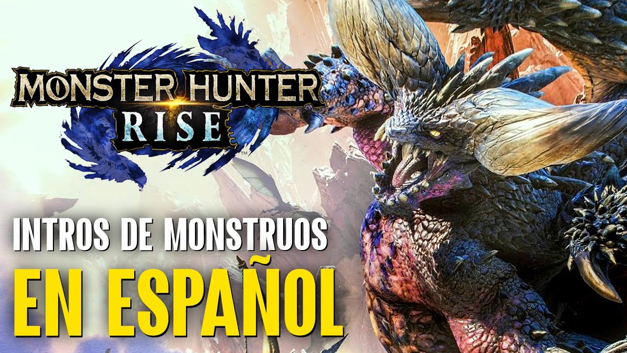 Todos Los Monstruos De Monster Hunter Rise - En Español - Todas Las Intros / Cinematicas De Jefes