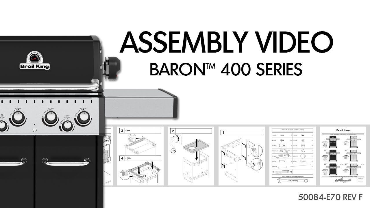 Сборка серии Baron 400 | Северная Америка | Broil King
