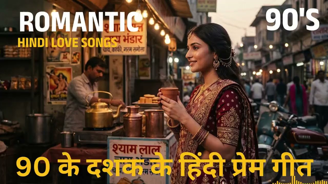 90s Hindi Evergreen Love Collection ❤️ Best Bollywood Romance Tracks