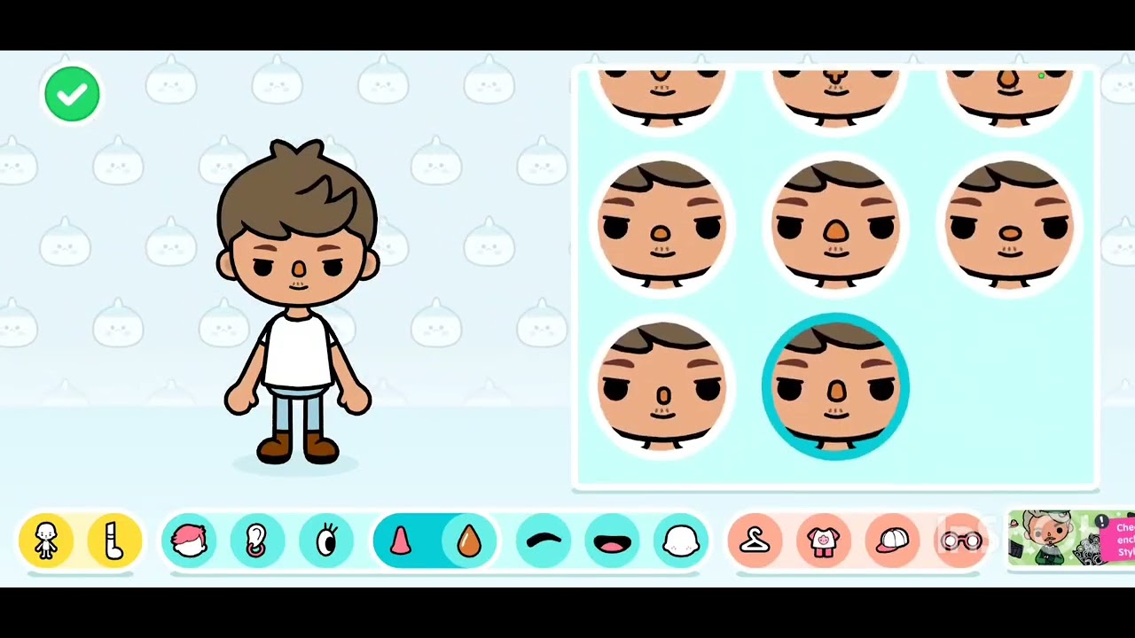 Making my new toca family 