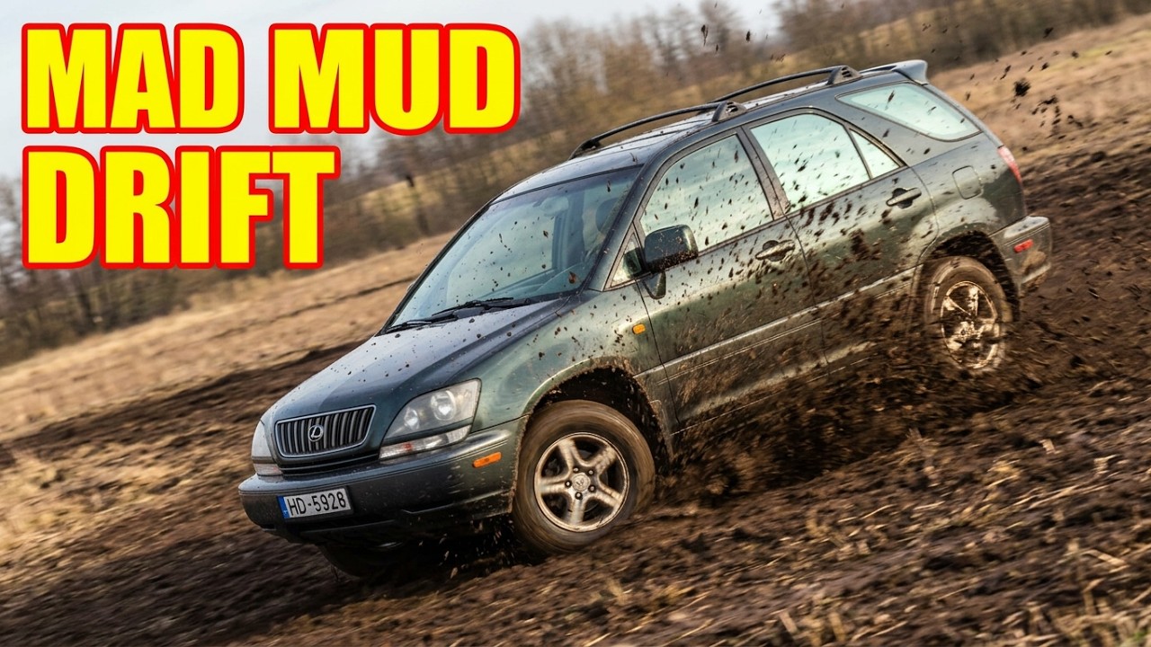 Lexus RX300 Mad Mud drift donuts
