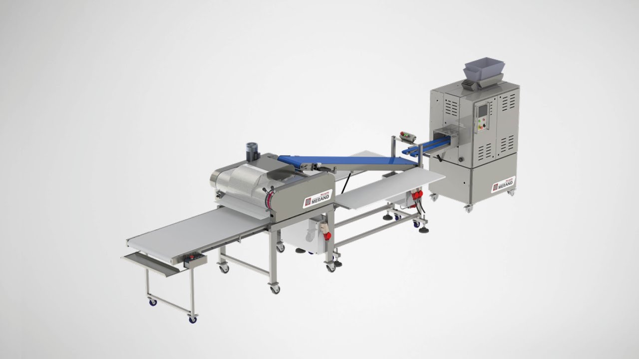 Elongated buns production | Rolling Line with Armor ABS Moulder