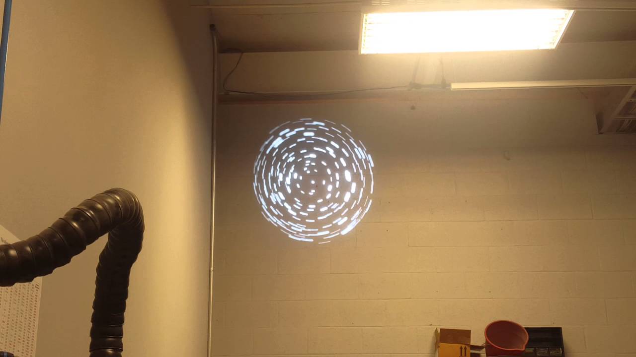 VL3500 Spot demo - cmy - gobos - shutters