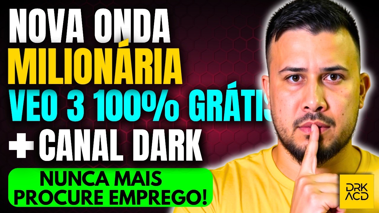 10 NICHOS DE CANAL DARK COM VEO 3 GRÁTIS QUE MONETIZA COM 1 VÍDEO (NUNCA MAIS PROCURE EMPREGO)