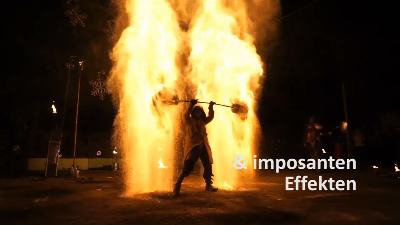 Brandheiße Feuershows auch in 2026!