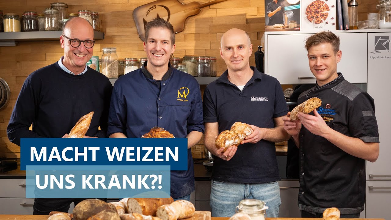 Bäcker meets Professor: Weizen macht nicht krank! Ein Talk von @marcelpaa