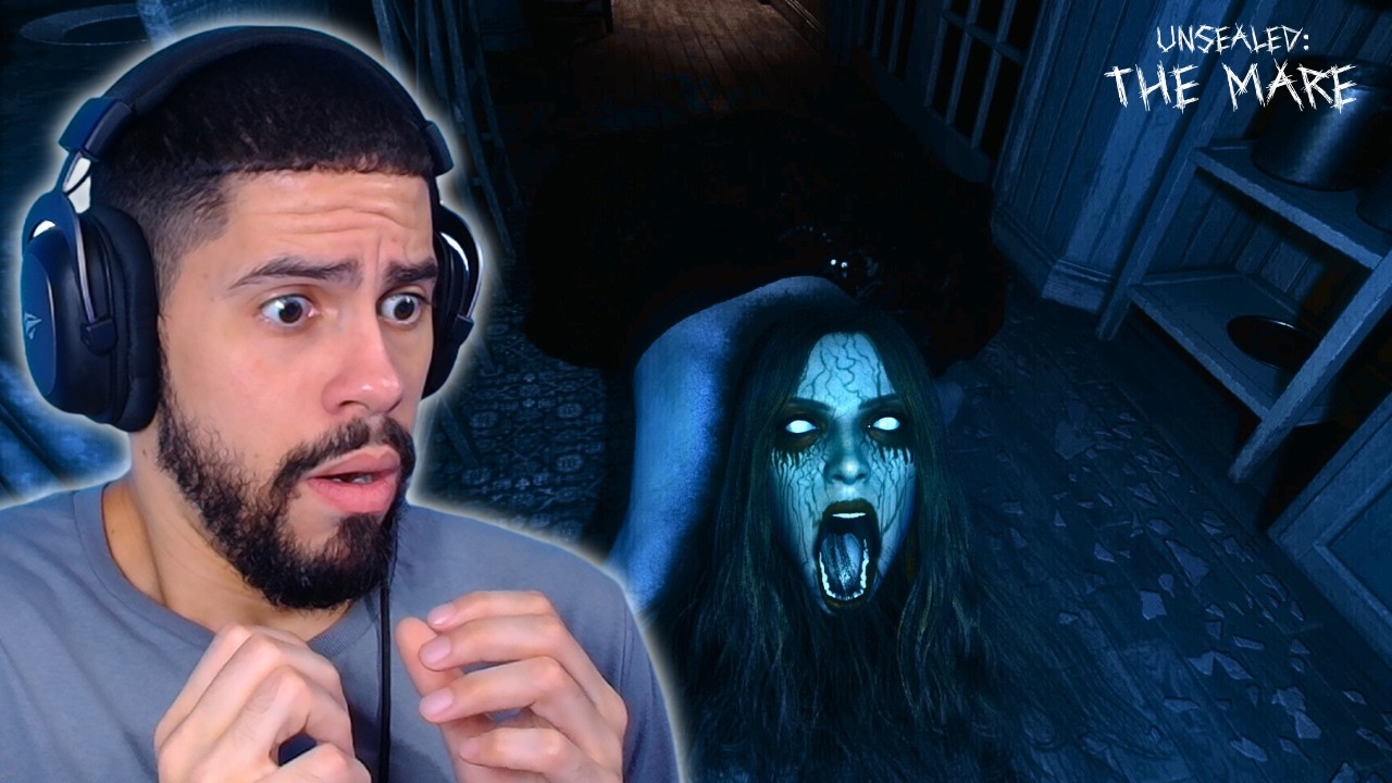 UM DOS JOGOS DE TERROR MAIS ASSUSTADORES QUE JÁ JOGUEI!!! - Unsealed: The Mare Demo