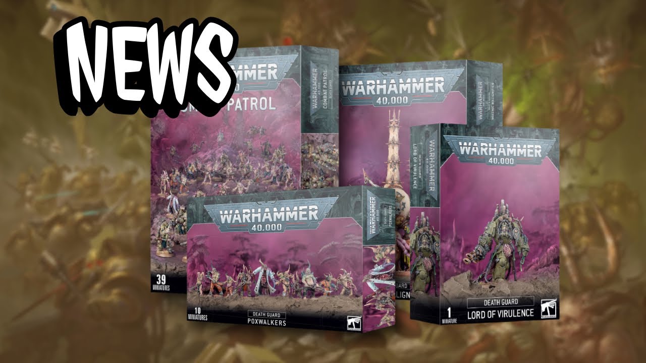 COMBAT PATROL DEATH GUARD И ДРУГИЕ НАБОРЫ ВЫШЛИ В ПРЕДЗАКАЗ — WARHAMMER 40000