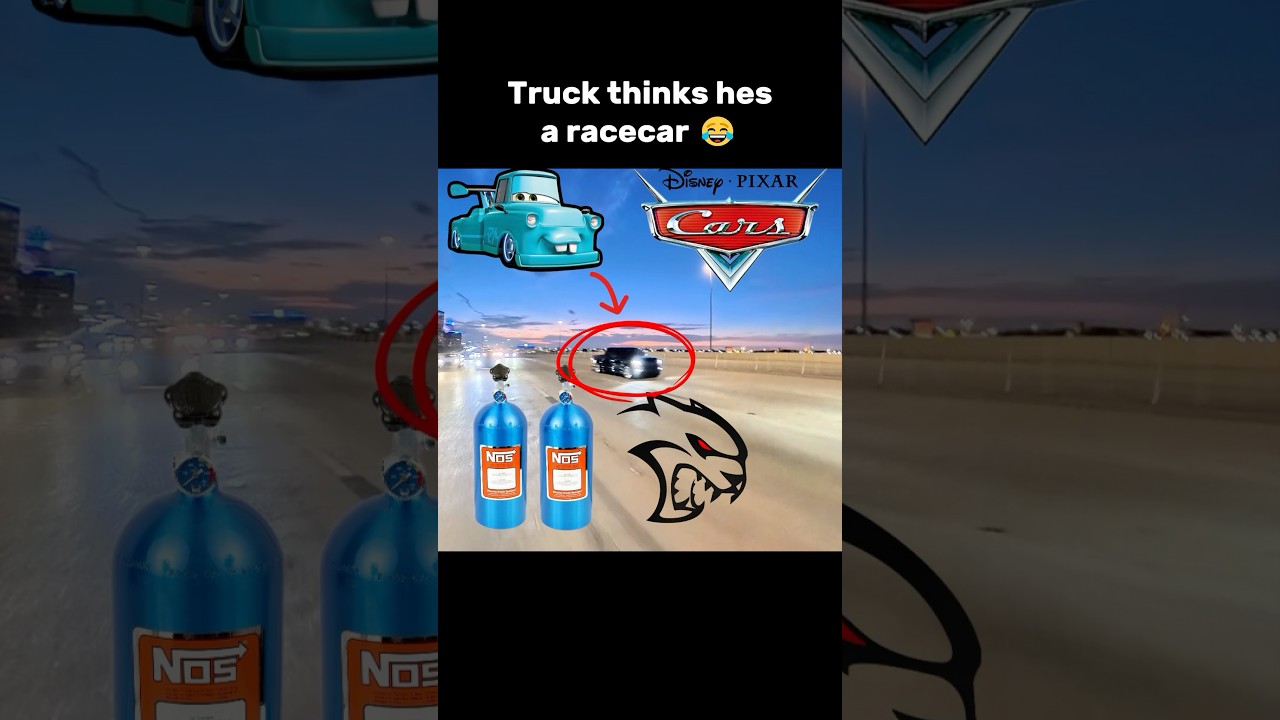 Supercharged truck wakes everyone up...