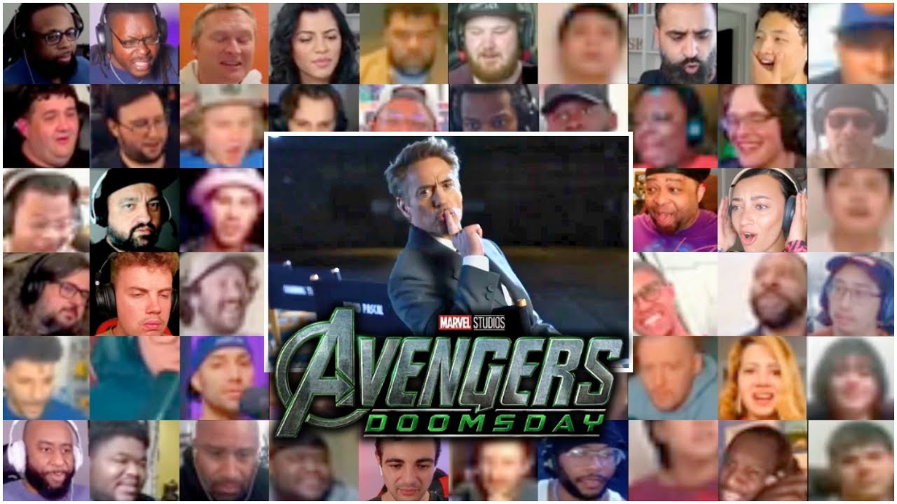[50+ Reactors] Avengers Doomsday Trailer Reaction Mashup | Avengers Doomsday Reaction Mashup