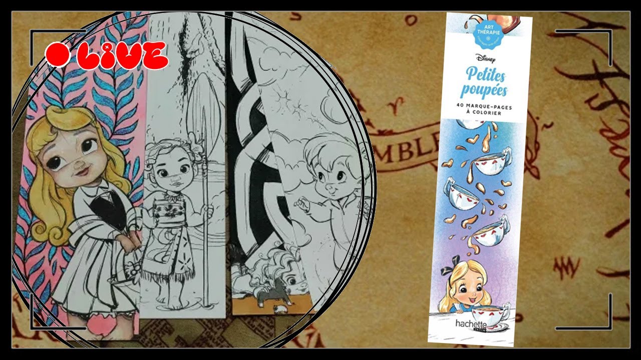 🔴 Live colo | marque page - Disney