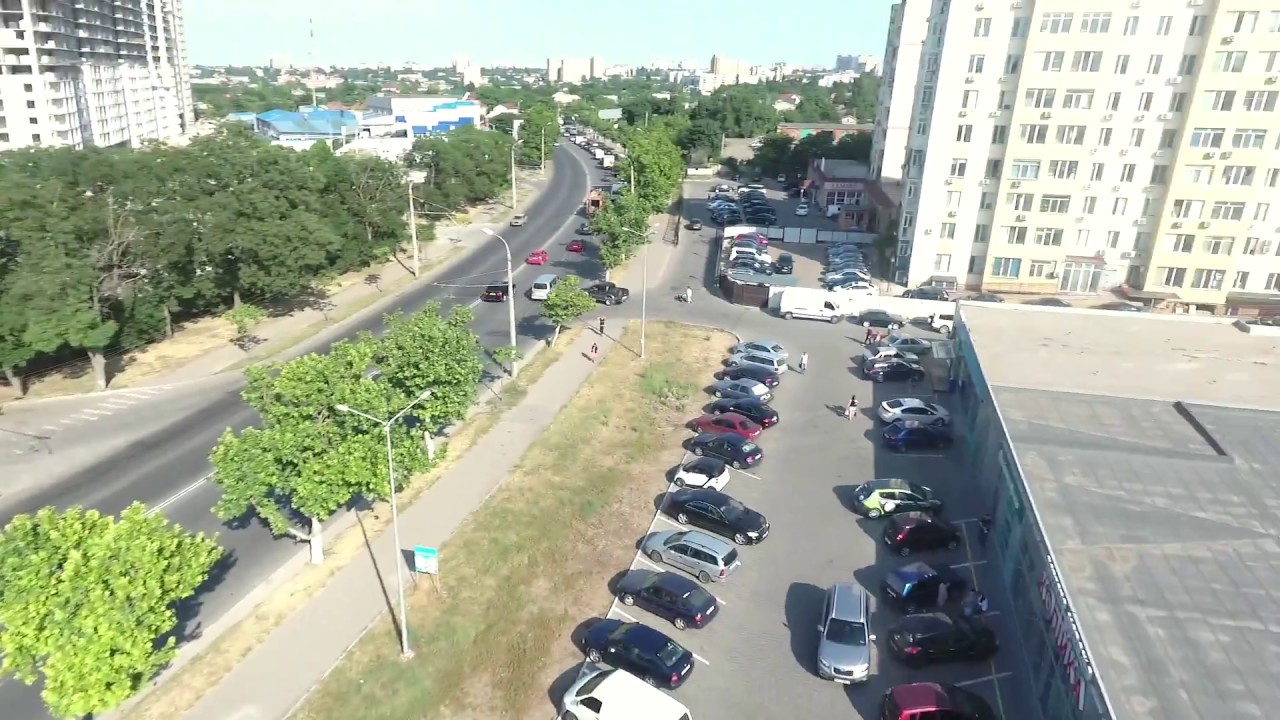 Одесса, Слободка, ЖК Уютный - С ВЫСОТЫ