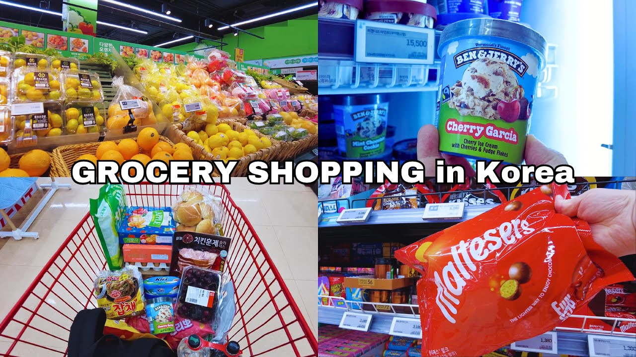 Grocery Shopping in Korea | Summer Snack | Supermarket Food with Prices | Shopping in Korea