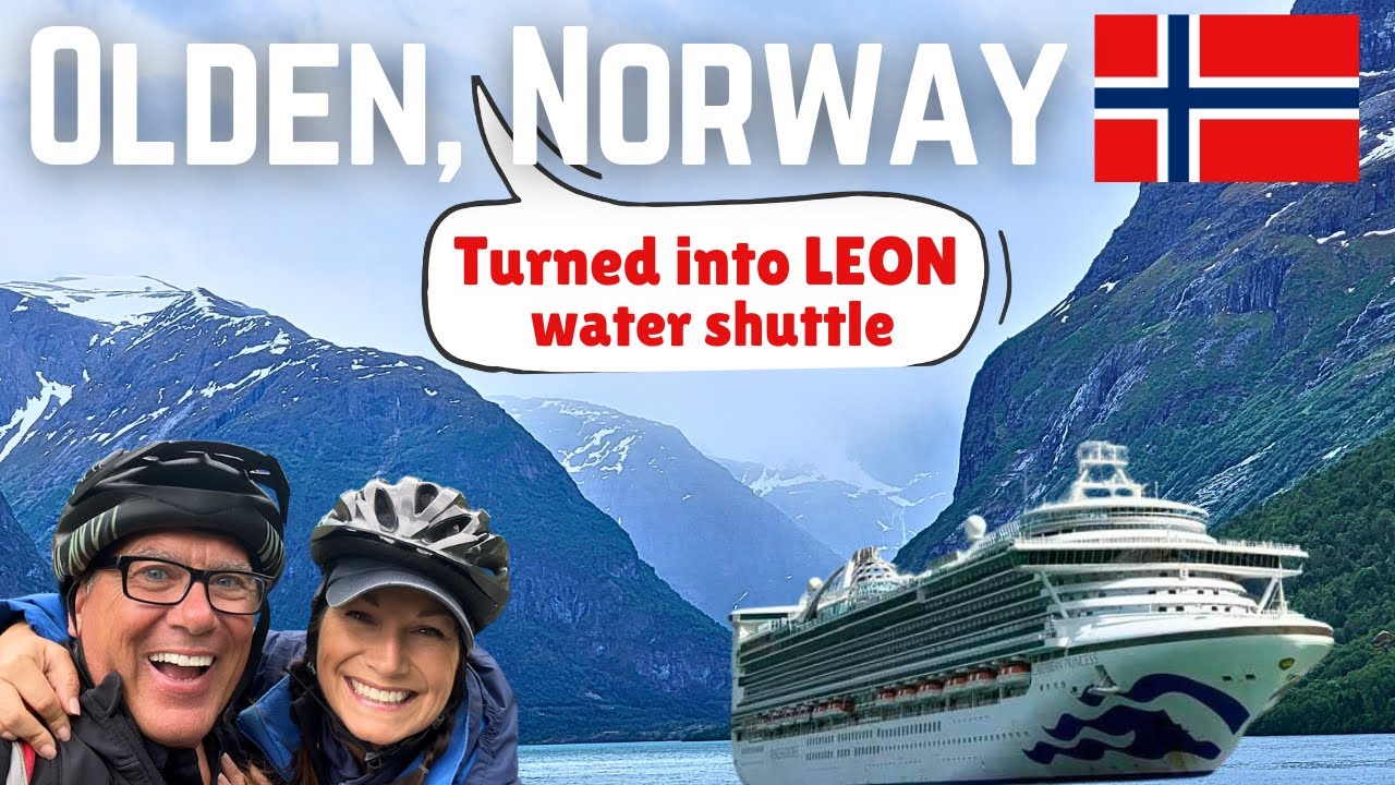 Olden, Norway Cruise Port - Water Shuttle moved from Olden to Leon overnight... Now what do we do?