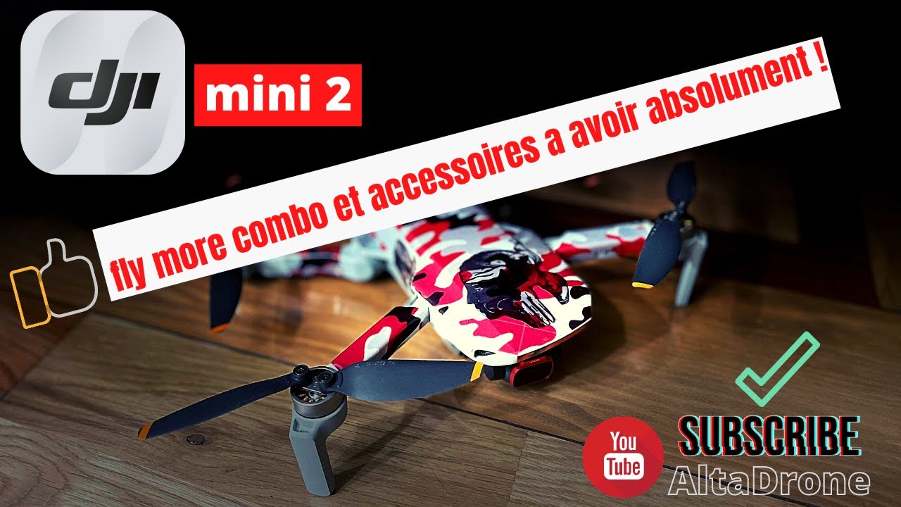 dji mini 2 , accessoires 3D et filtres nd.