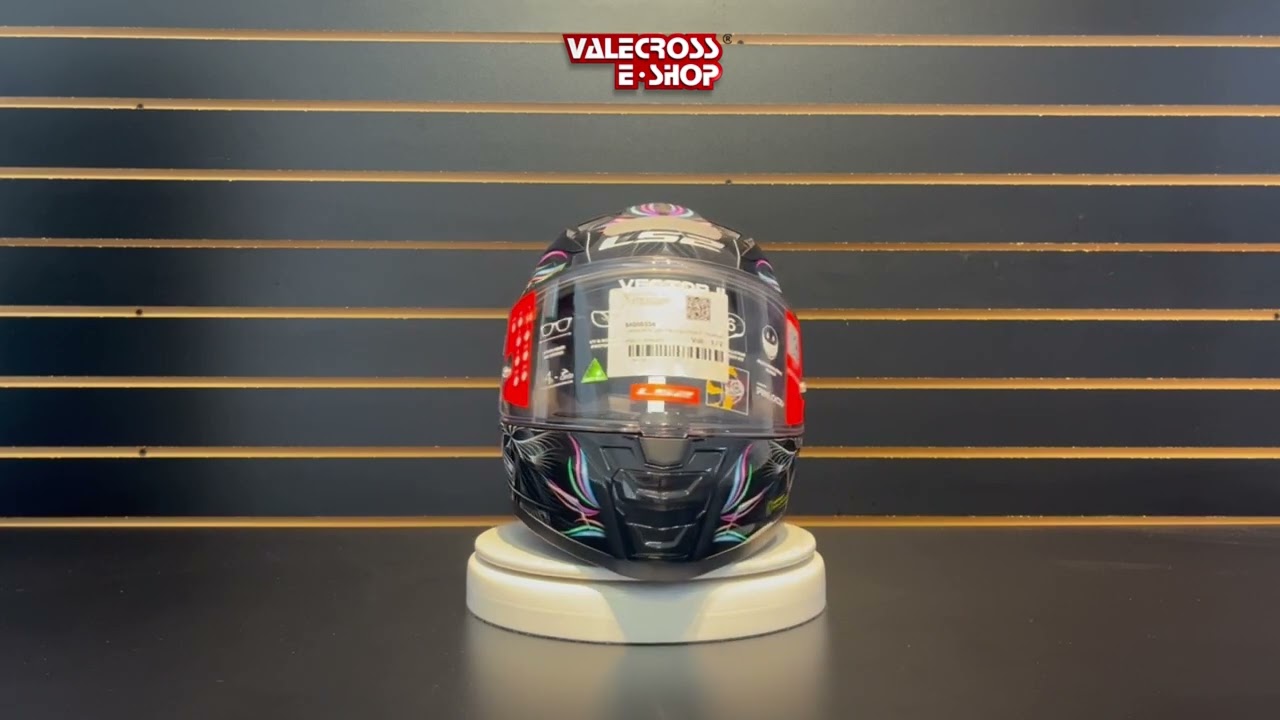 360&deg; - Capacete LS2 FF811 Vector 2 Tropical