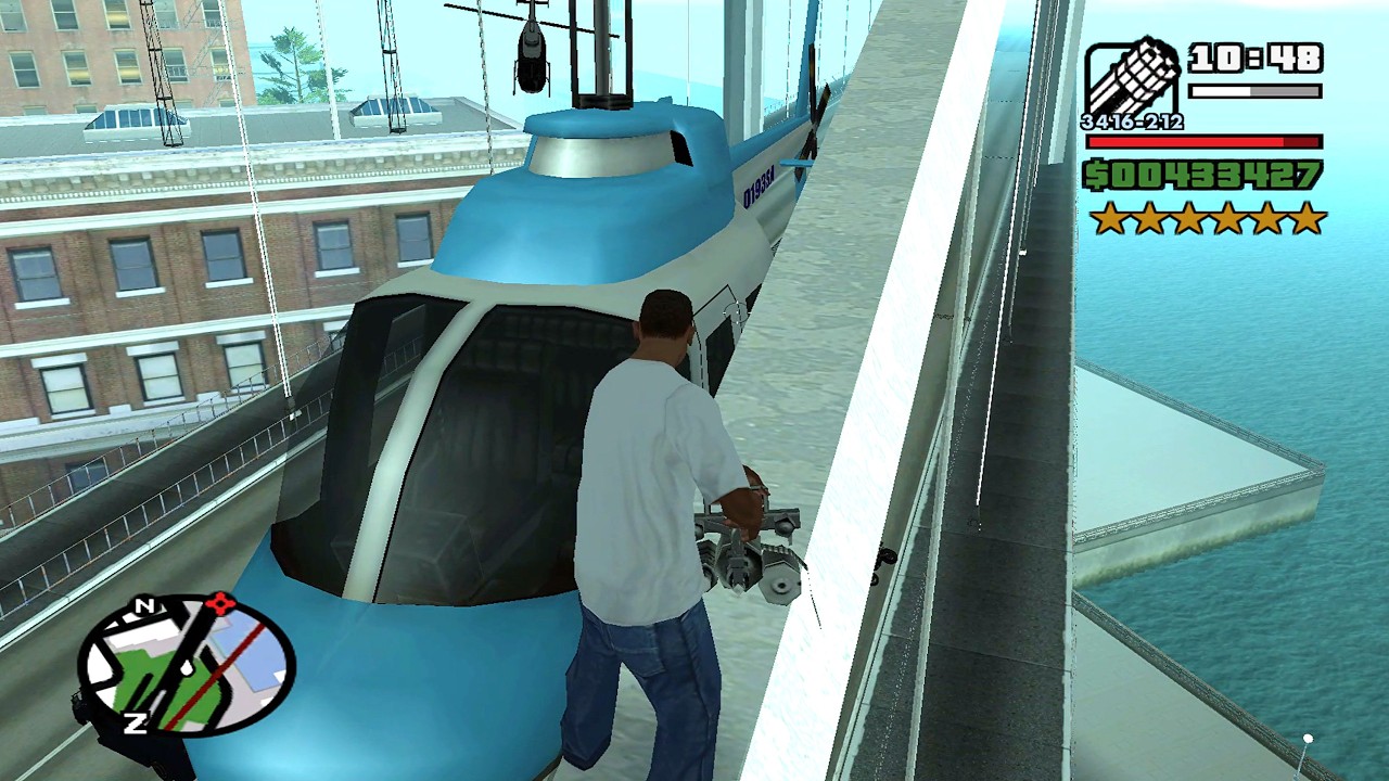 ⭐⭐⭐⭐⭐⭐SIX STARS WANTED LEVEL RAMPAGE WITH TANK | 6 STAR WANTED LEVEL ESCAPE IN GTA SAN ANDREAS
