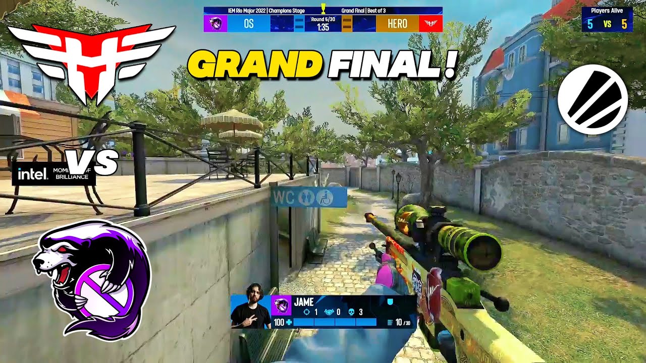 GRAND FINAL! Outsiders vs Heroic - HIGHLIGHTS - IEM Rio Major 2022 | CS:GO