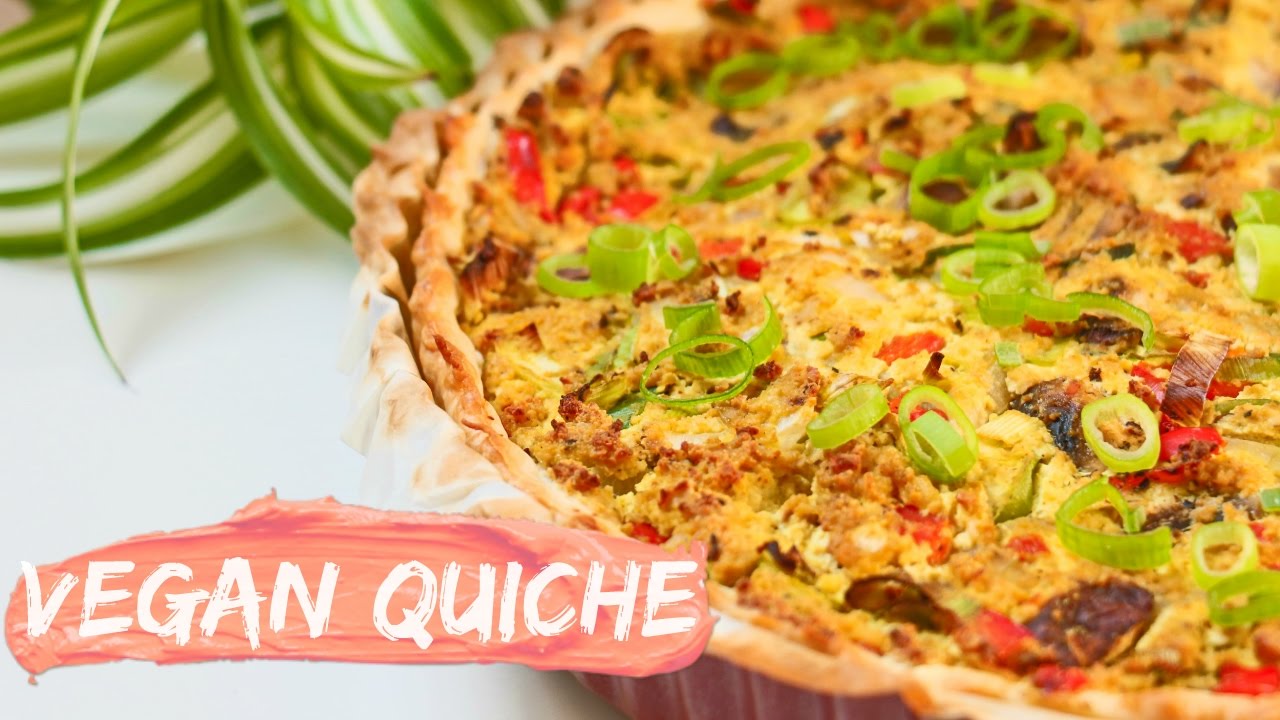 How To Make Vegan Quiche | Basimella