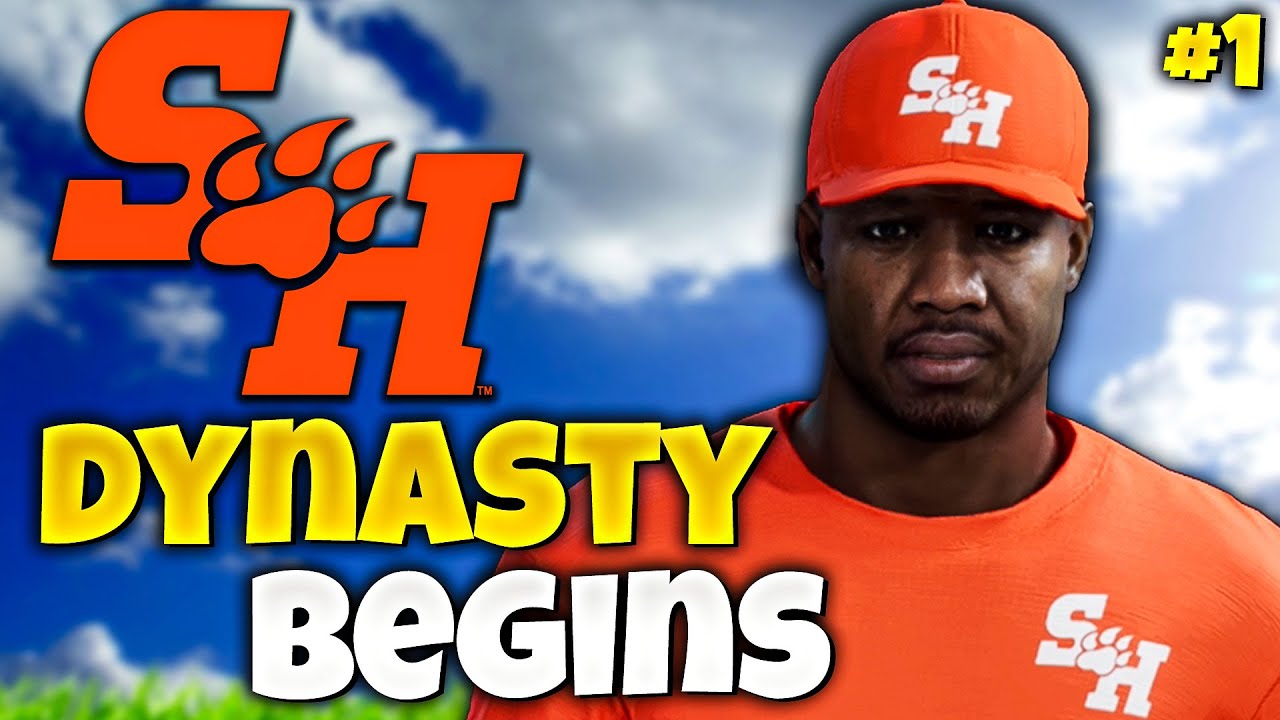 Sam Houston Dynasty Rebuild Ep 1 in College Football 26
