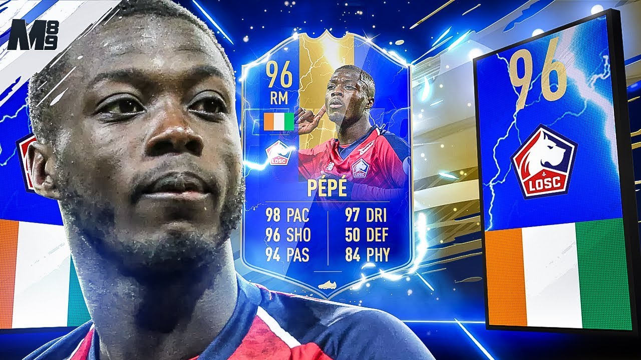 FIFA 19 TOTS PEPE REVIEW | 96 TOTS PEPE PLAYER REVIEW | FIFA 19 ULTIMATE TEAM