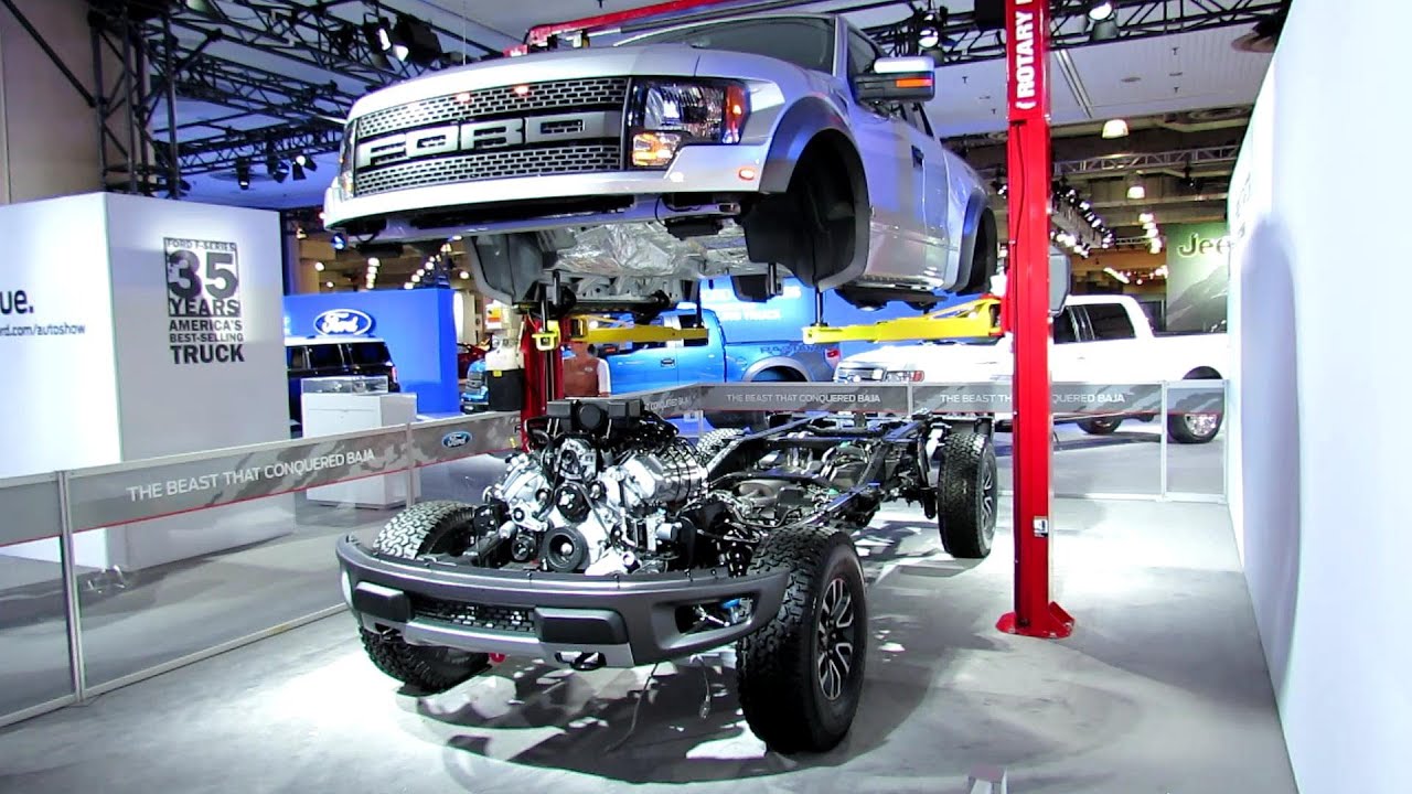 2012 Ford F-150 Raptor SVT Engine, Transmission, Suspension, Steering and  Exhaust walk around